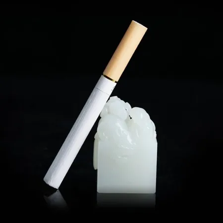 White Hetian Jade Every Wish Fulfilled Seal